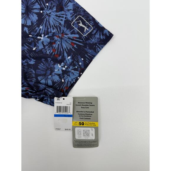 PGA Tour Pro Series Mens Pattern Polo NWT - Picture 3 of 5